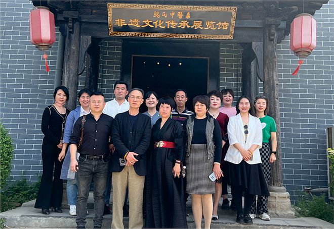 各地销售精英及中医爱好者在天森生物参观学习
